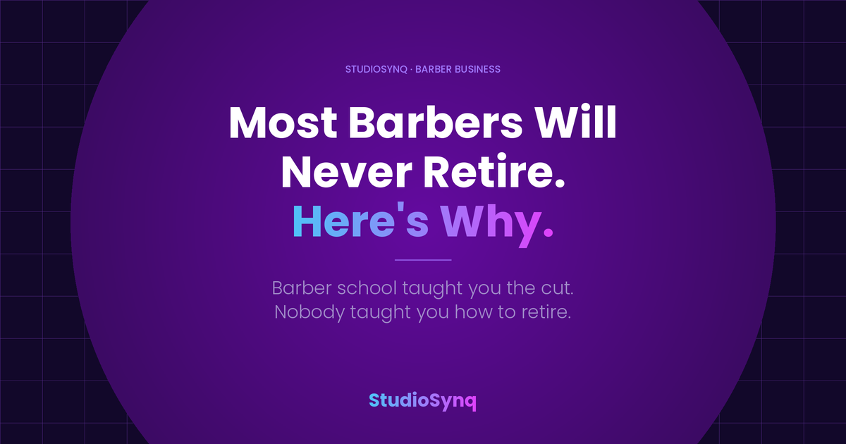 Most Barbers Will Never Retire — Here’s Why